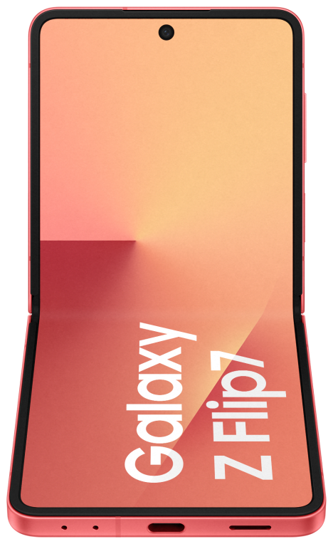 SMARTPHONE SAMSUNG GALAXY Z FLIP7 12GB 512GB 5G CORALRED - detalle