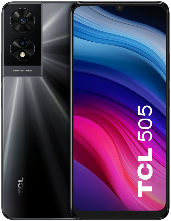 TCL 505 17.1 cm (6.75") SIM doble Android 14 4G USB Tipo C 6 GB 256 GB 5010 mAh Gris