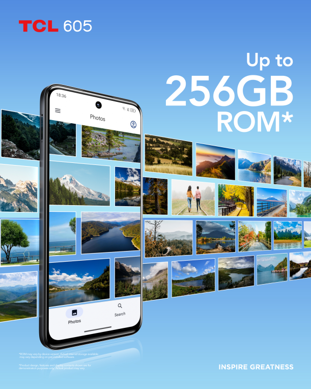 SMARTPHONE TCL 605 8/256GB MIDNIGHT BLUE - detalle