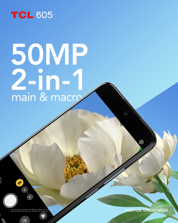 SMARTPHONE TCL 605 8/256GB MIDNIGHT BLUE - detalle