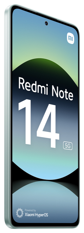 SMARTPHONE XIAOMI REDMI NOTE 14 5G 6,67 8GB/256GB CORAL GREEN - detalle