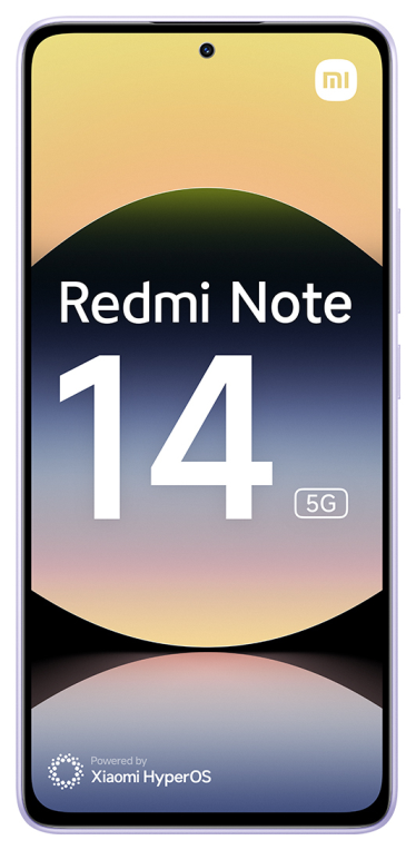 SMARTPHONE XIAOMI REDMI NOTE 14 5G 6,67 8GB/256GB LAVENDER