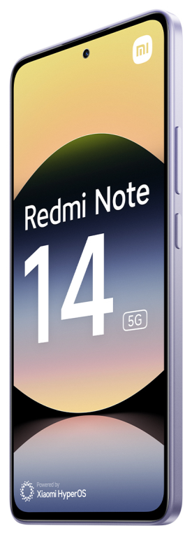 SMARTPHONE XIAOMI REDMI NOTE 14 5G 6,67 8GB/256GB LAVENDER - detalle