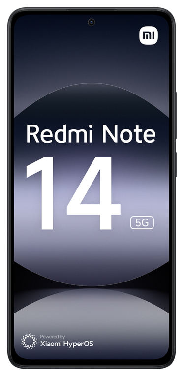 SMARTPHONE XIAOMI REDMI NOTE 14 5G 6,67 8GB/256GB MIDNIGHT BLACK