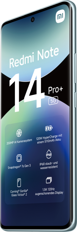 SMARTPHONE XIAOMI REDMI NOTE 14 PRO+ 5G 6,67 8GB/256GB FROST BLUE - detalle