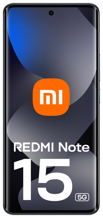 SMARTPHONE XIAOMI REDMI NOTE 15 5G 6,83 8GB/256GB BLACK - detalle