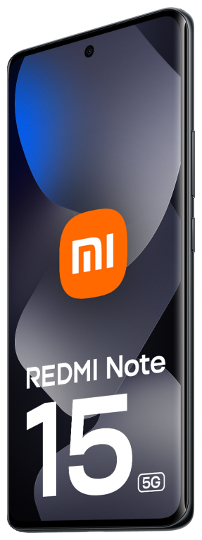 SMARTPHONE XIAOMI REDMI NOTE 15 5G 6,83 8GB/256GB BLACK - detalle