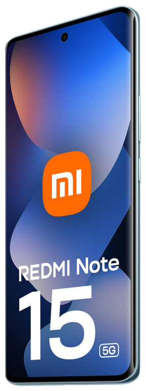 SMARTPHONE XIAOMI REDMI NOTE 15 5G 6,83 8GB/256GB GLACIER BLUE - detalle