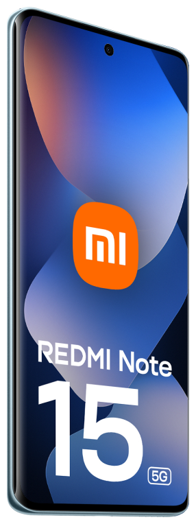 SMARTPHONE XIAOMI REDMI NOTE 15 5G 6,83 8GB/256GB GLACIER BLUE - detalle