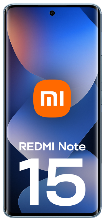 SMARTPHONE XIAOMI REDMI NOTE 15 6,83 6GB/128GB GLACIER BLUE - detalle