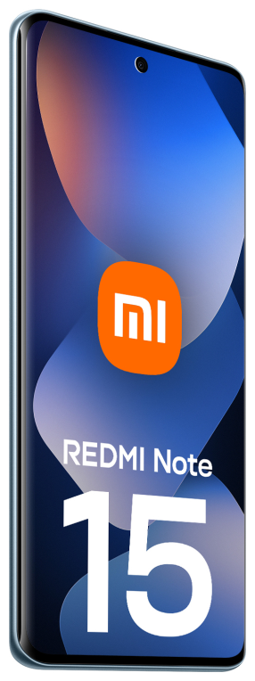 SMARTPHONE XIAOMI REDMI NOTE 15 6,83 6GB/128GB GLACIER BLUE - detalle