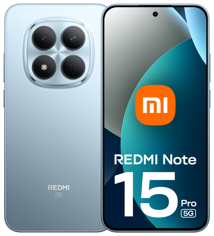 SMARTPHONE XIAOMI REDMI NOTE 15 PRO 5G 6,83 12GB/512GB GLACIER BLUE