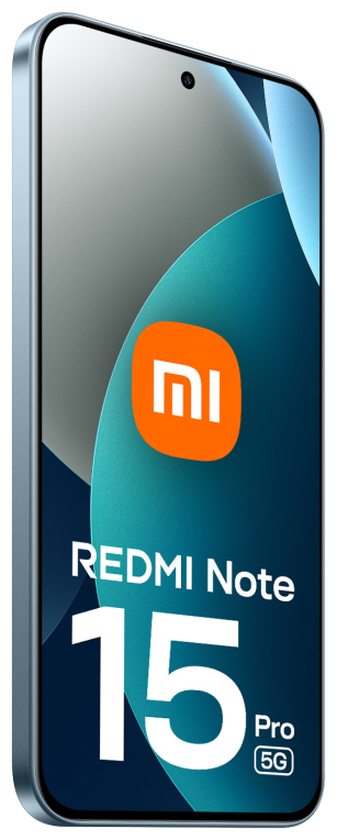 SMARTPHONE XIAOMI REDMI NOTE 15 PRO 5G 6,83 8GB/256GB GLACIER BLUE - detalle