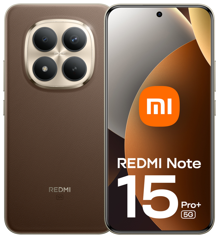 SMARTPHONE XIAOMI REDMI NOTE 15 PRO+ 5G 6,83 8GB/256GB MOCHA BROWN