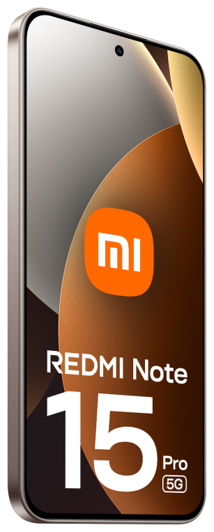 SMARTPHONE XIAOMI REDMI NOTE 15 PRO 5G 6,83 8GB/256GB TITANIUM COLOR - detalle