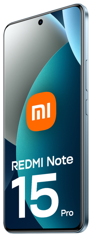 SMARTPHONE XIAOMI REDMI NOTE 15 PRO 6,83 8GB/256GB GLACIER BLUE - detalle