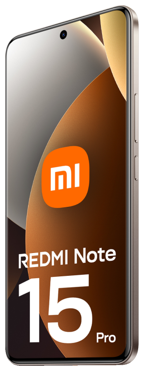 SMARTPHONE XIAOMI REDMI NOTE 15 PRO 6,83 8GB/256GB TITANIUM COLOR - detalle