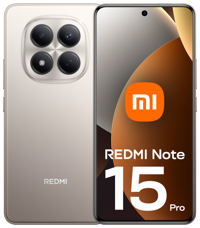 SMARTPHONE XIAOMI REDMI NOTE 15 PRO 6,83 8GB/256GB TITANIUM COLOR