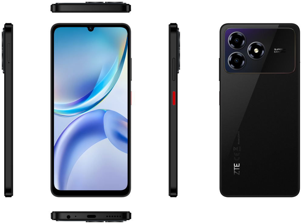 SMARTPHONE ZTE BLADE A36 4+8GB/64GB BLACK - detalle