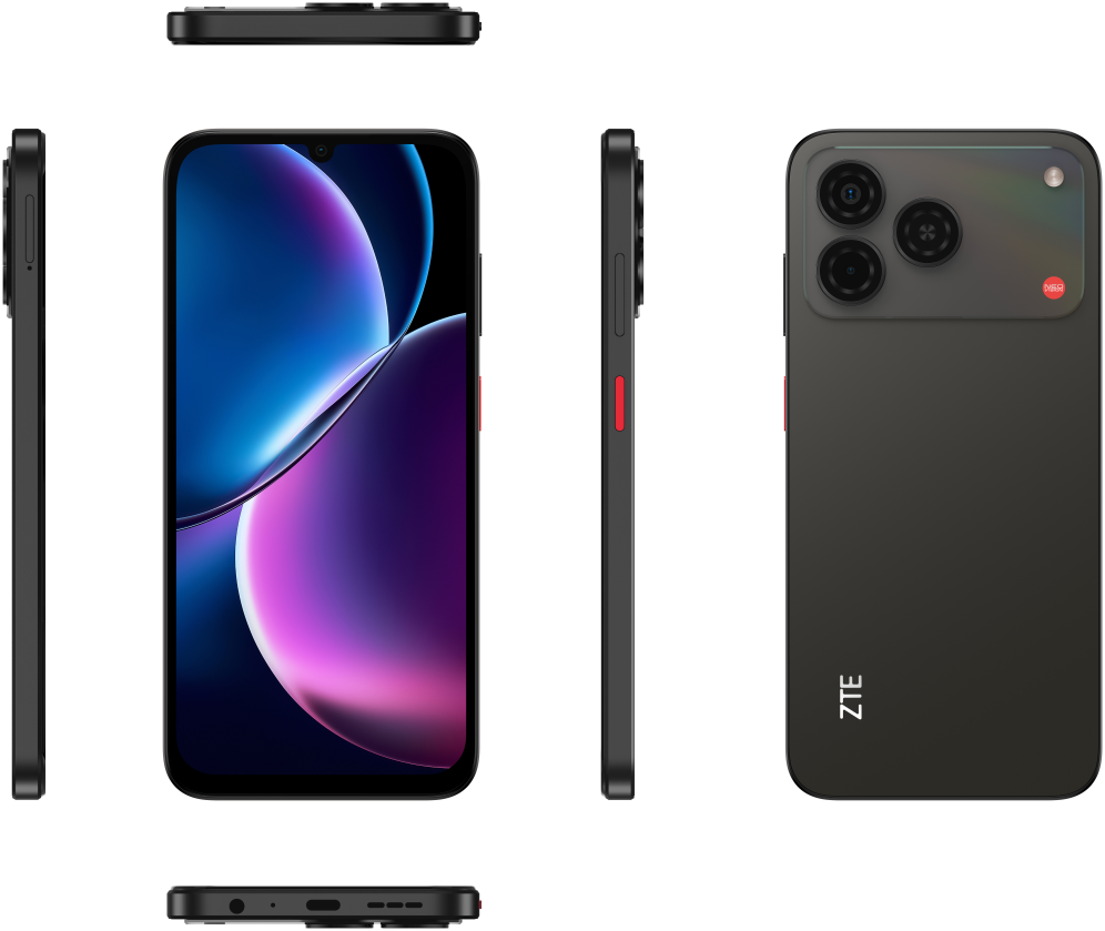 SMARTPHONE ZTE BLADE A57 4+8GB 64GB DUSK BLACK - detalle