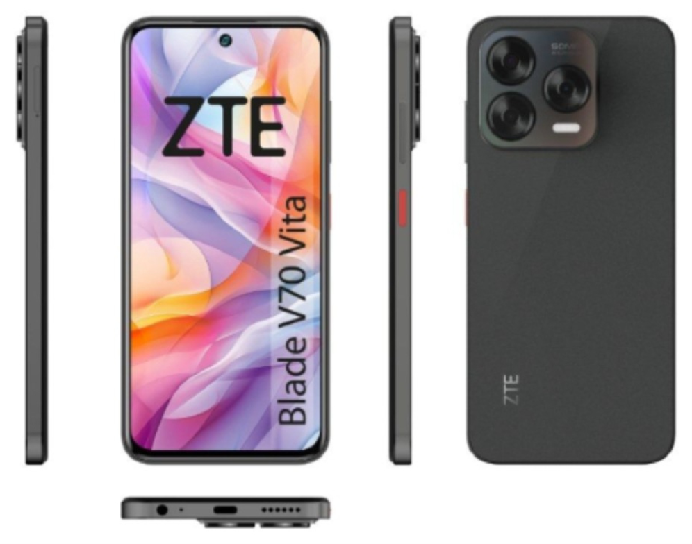 SMARTPHONE ZTE BLADE V70 VITA 6,7" HD+ 8+12GB/256GB 16MP/50MP GRAY - detalle