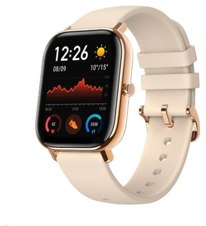 SMARTWATCH AMAZFIT GTS 1,65" DORADO - detalle