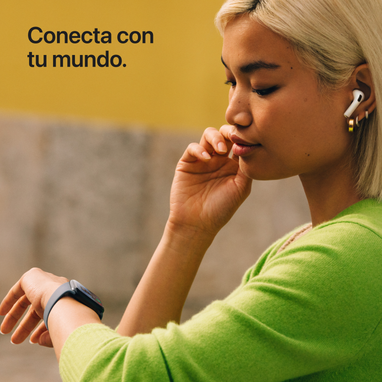 SMARTWATCH APPLE WATCH SE 3A GPSA 44MMA STARLIGHT ALUMINIUM CORREA STARLIGHT M/L - detalle