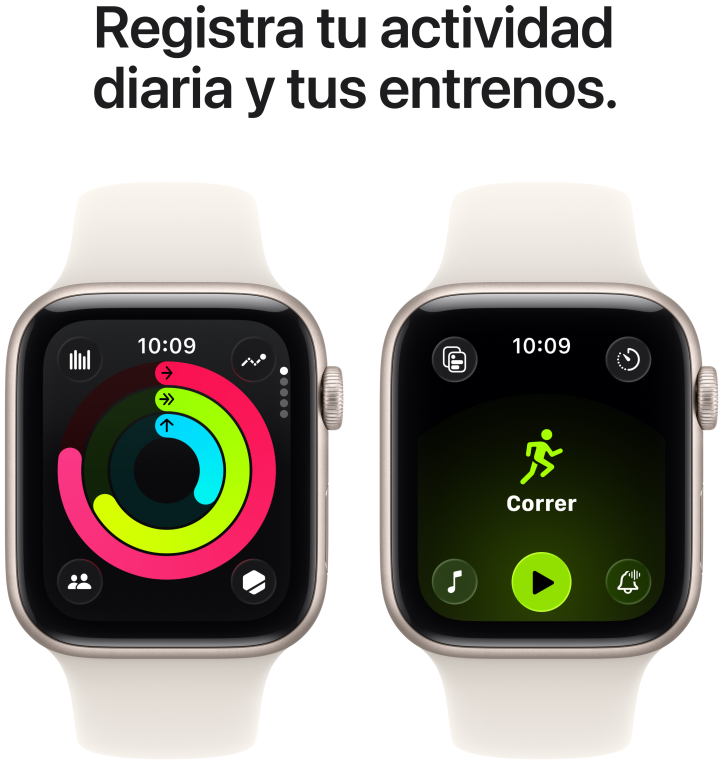SMARTWATCH APPLE WATCH SE 3A GPSA 44MMA STARLIGHT ALUMINIUM CORREA STARLIGHT M/L - detalle