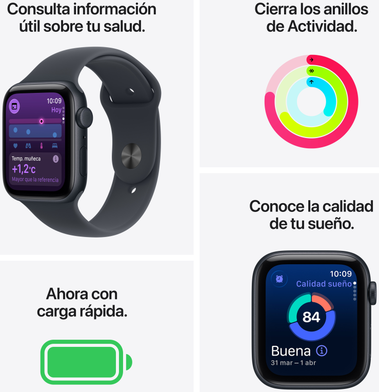 SMARTWATCH APPLE WATCH SE3 40MM ALUMINIUM STARLIGHT - detalle