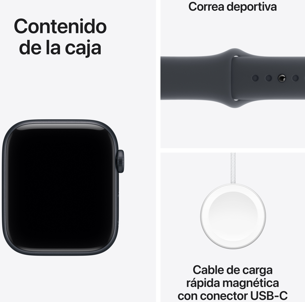 SMARTWATCH APPLE WATCH SE3 44MM ALUMINIUM MIDNIGHT - detalle