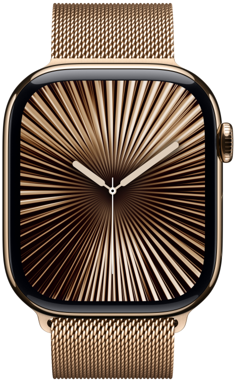 SMARTWATCH APPLE WATCH SERIE 10 GPS +CELL 46MM GOLD - detalle
