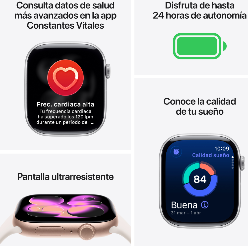 SMARTWATCH APPLE WATCH SERIES 11 46MM ALUMINIUM BLACK - detalle
