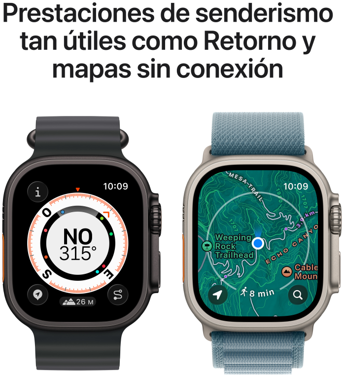 SMARTWATCH APPLE WATCH ULTRA 3 49MM TITANIUM NATURAL - detalle