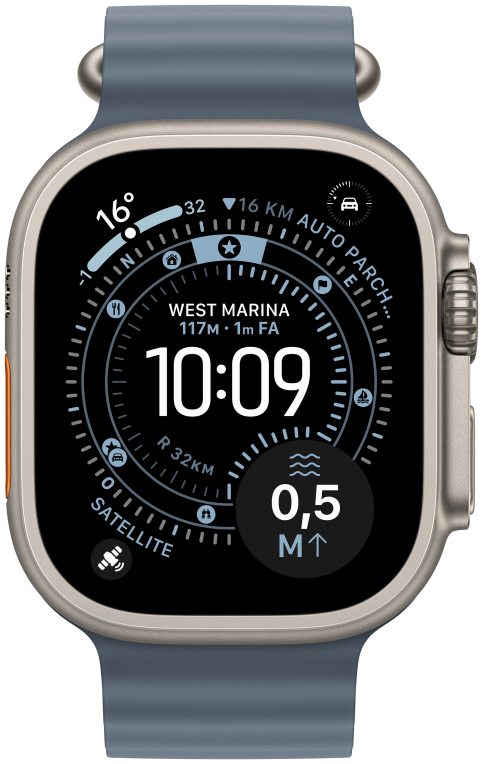 SMARTWATCH APPLE WATCH ULTRA 3 49MM TITANIUM NATURAL - detalle