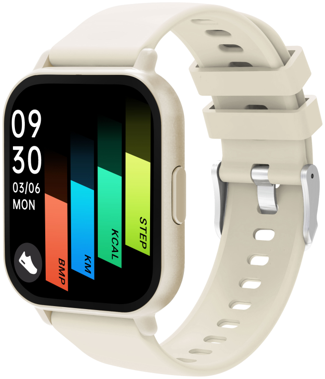 SMARTWATCH DENVER BLUETOOTH CON FRECUENCIA CARDIACA Y PRESION ARTERIAL BLANCO - detalle