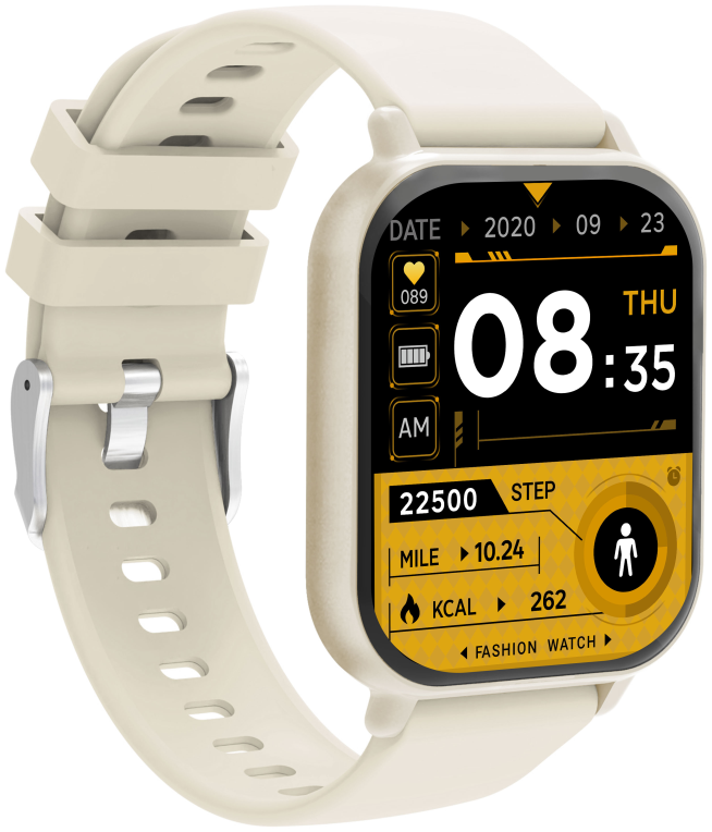 SMARTWATCH DENVER BLUETOOTH CON FRECUENCIA CARDIACA Y PRESION ARTERIAL BLANCO - detalle