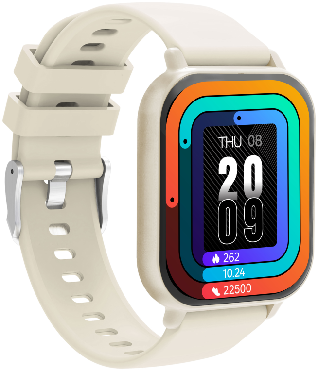 SMARTWATCH DENVER BLUETOOTH CON FRECUENCIA CARDIACA Y PRESION ARTERIAL BLANCO - detalle