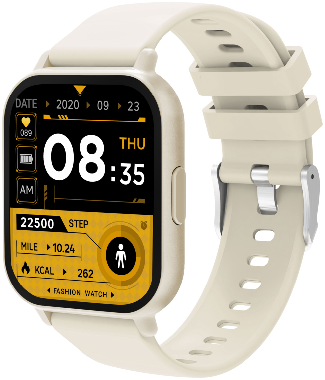 SMARTWATCH DENVER BLUETOOTH CON FRECUENCIA CARDIACA Y PRESION ARTERIAL BLANCO - detalle