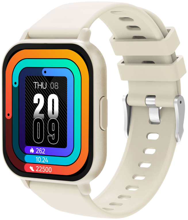 SMARTWATCH DENVER BLUETOOTH CON FRECUENCIA CARDIACA Y PRESION ARTERIAL BLANCO - detalle