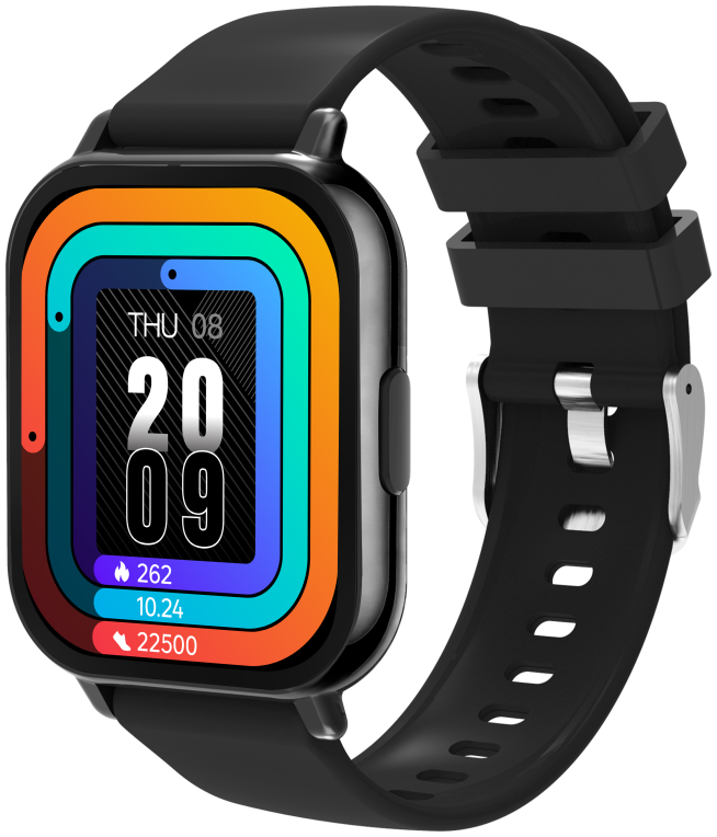 SMARTWATCH DENVER BLUETOOTH CON FRECUENCIA CARDIACA Y PRESION ARTERIAL NEGRO - detalle