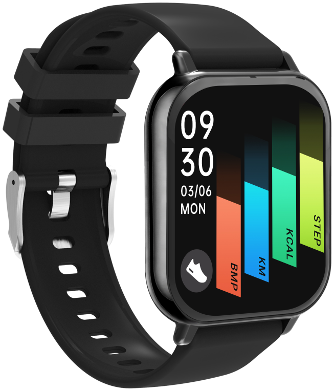 SMARTWATCH DENVER BLUETOOTH CON FRECUENCIA CARDIACA Y PRESION ARTERIAL NEGRO - detalle