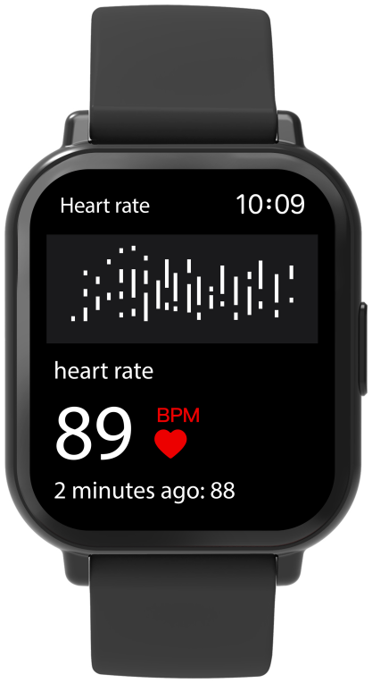SMARTWATCH DENVER BLUETOOTH CON FRECUENCIA CARDIACA Y PRESION ARTERIAL NEGRO - detalle