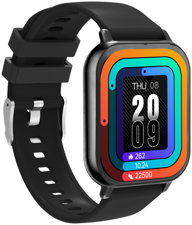 SMARTWATCH DENVER BLUETOOTH CON FRECUENCIA CARDIACA Y PRESION ARTERIAL NEGRO - detalle