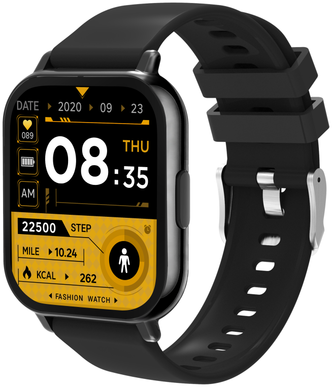 SMARTWATCH DENVER BLUETOOTH CON FRECUENCIA CARDIACA Y PRESION ARTERIAL NEGRO - detalle