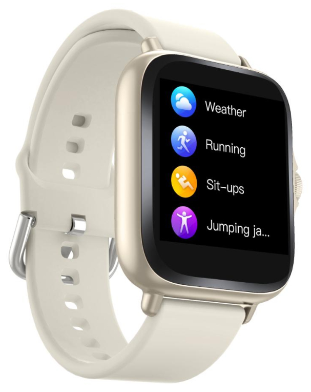 SMARTWATCH DENVER BLUETOOTH CON SENSOR DE FRECUENCIA CARDIACA BLANCO - detalle