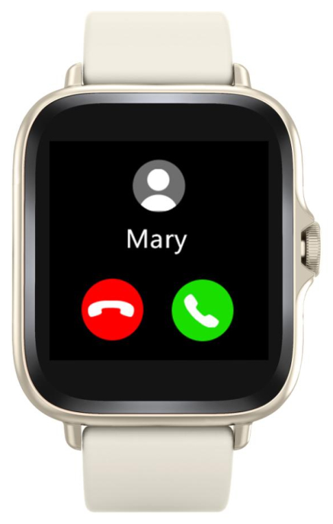 SMARTWATCH DENVER BLUETOOTH CON SENSOR DE FRECUENCIA CARDIACA BLANCO - detalle