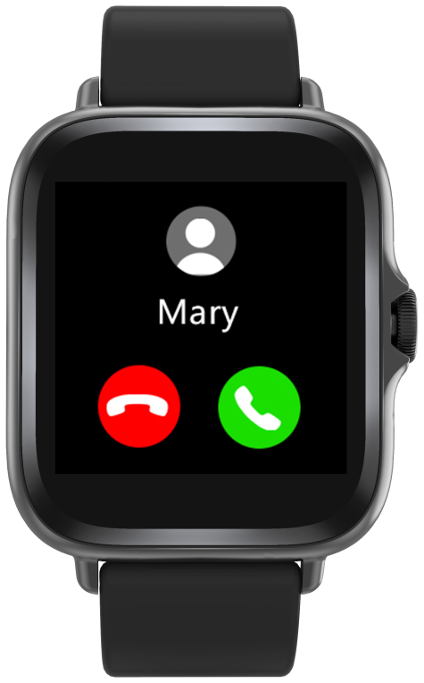 SMARTWATCH DENVER BLUETOOTH CON SENSOR DE FRECUENCIA CARDIACA NEGRO - detalle