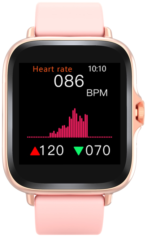 SMARTWATCH DENVER BLUETOOTH CON SENSOR DE FRECUENCIA CARDIACA - detalle
