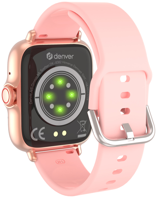 SMARTWATCH DENVER BLUETOOTH CON SENSOR DE FRECUENCIA CARDIACA - detalle