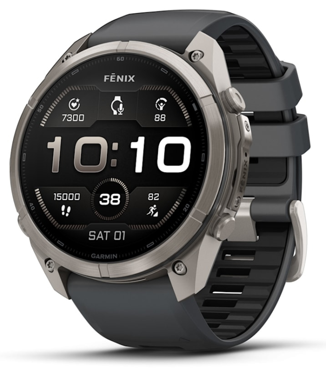 Garmin fenix 9 Pro 3.81 cm (1.5") AMOLED 51 mm Digital 466 x 466 Pixeles Pantalla táctil Titanio Wifi GPS (satélite)